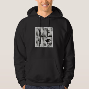 Ostrich Wearing Heels Funny Classic Photobooth Hoodie