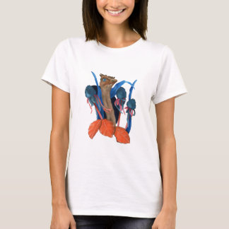 Ostrich with leaves T-Shirt