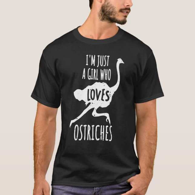 ostriches ratite bird africa african ostrich T-Shirt (Front)