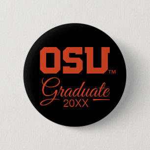 OSU 6 CM ROUND BADGE