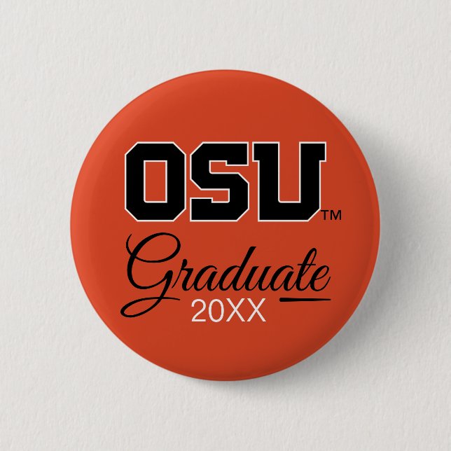 OSU 6 CM ROUND BADGE (Front)