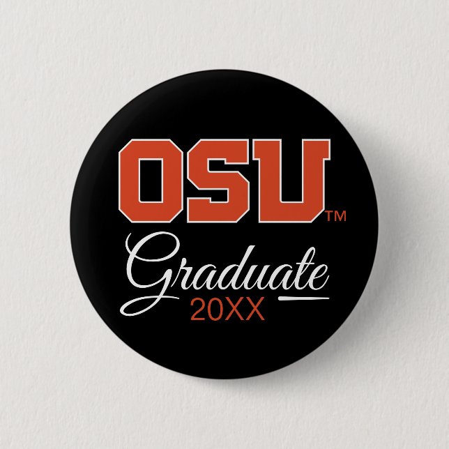 OSU 6 CM ROUND BADGE (Front)