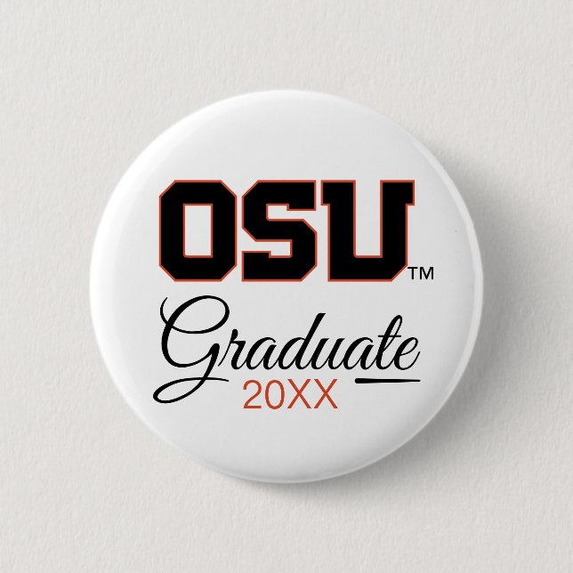OSU 6 CM ROUND BADGE (Front)