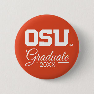 OSU 6 CM ROUND BADGE