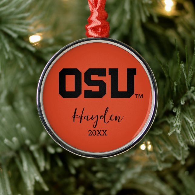 OSU METAL ORNAMENT (Tree)