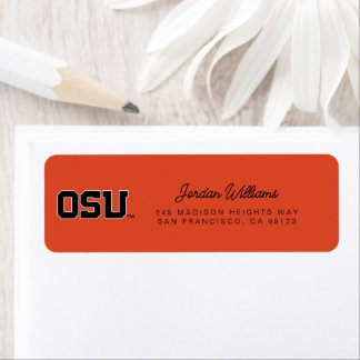 OSU RETURN ADDRESS LABEL