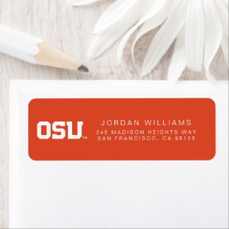 OSU RETURN ADDRESS LABEL