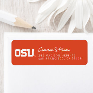 OSU RETURN ADDRESS LABEL