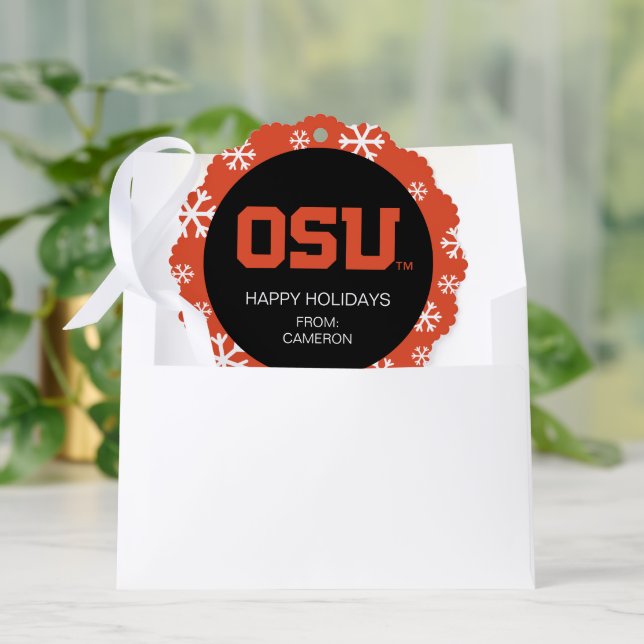 OSU TREE DECORATION CARD (Envelope)