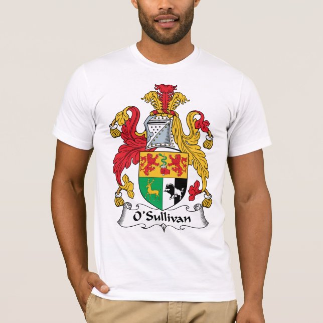 O'Sullivan Family Crest T-Shirt (Front)