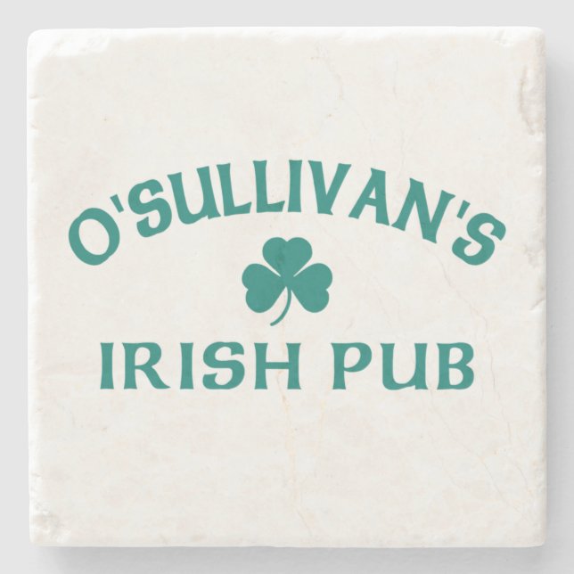 O'Sullivan's Irish Pub Stone Coaster (Front)