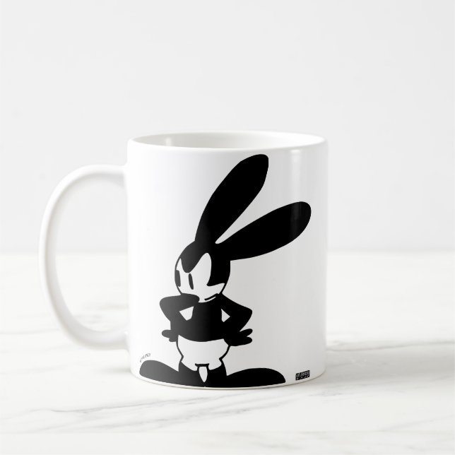 Oswald - Angry (All Wet, 1927) Coffee Mug (Left)