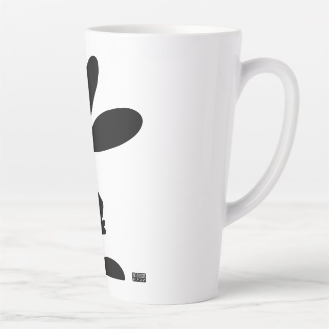 Oswald - Angry (All Wet, 1927) Latte Mug (Right)