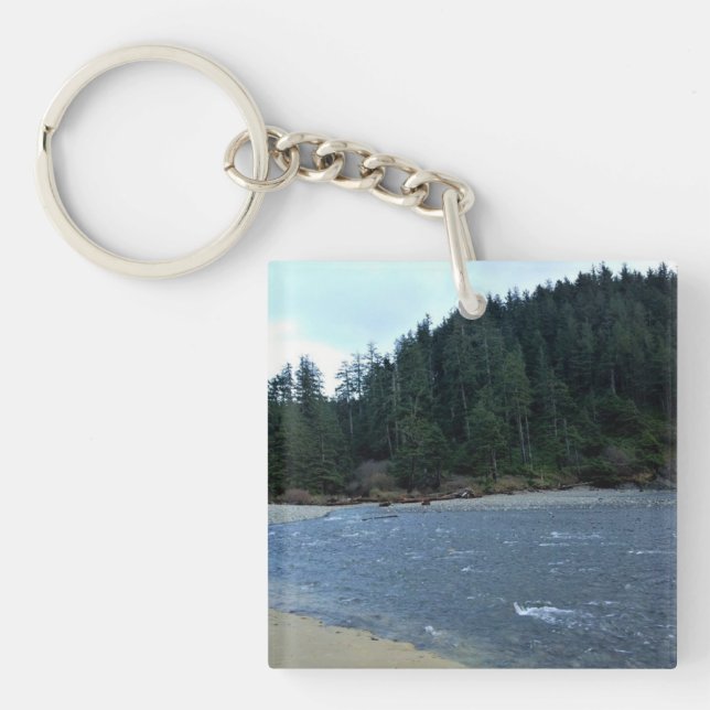 Oswald West State Park, Oregon Coast Key Ring (Front)