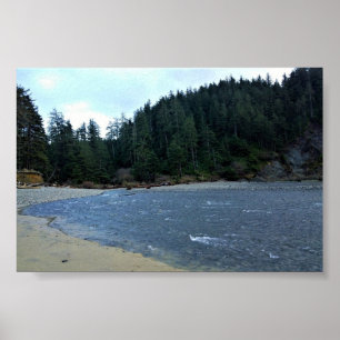 Oswald West State Park, Oregon Coast Poster