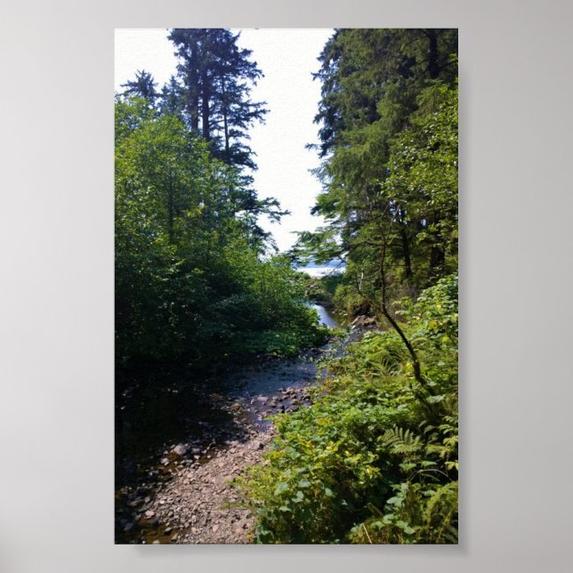 Oswald West State Park, Oregon Coast Poster (Front)