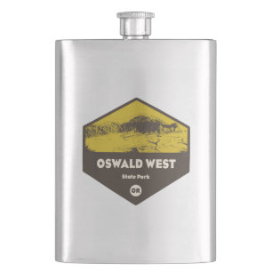 Oswald West State Park Oregon Hip Flask