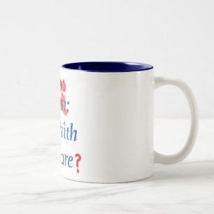 Oswego: city with a future? Two-Tone coffee mug