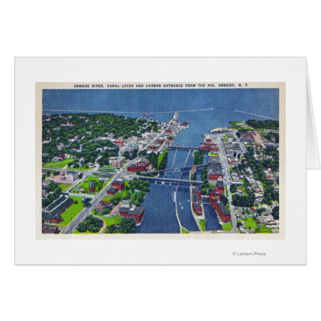 Oswego River, Locks, Harbour Entrance (Front Horizontal)