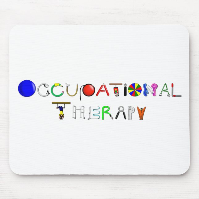 OT at Work Mouse Pad (Front)