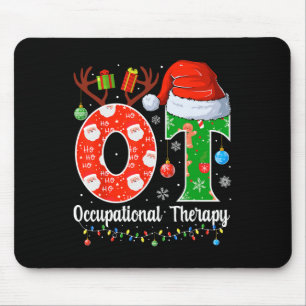 Ot Christmas Occupational Therapy Christmas Ot Mouse Pad