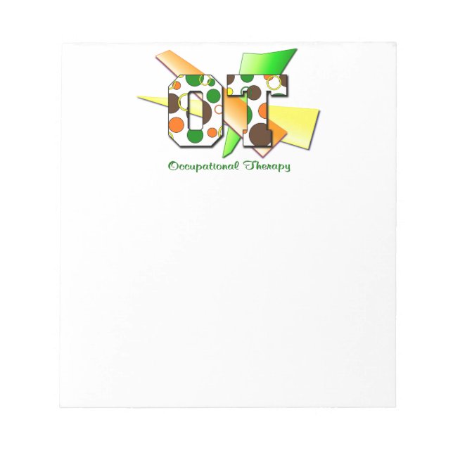 OT circles and dots Notepad (Front)