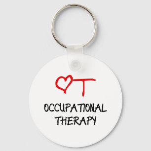 OT Heart Key Ring