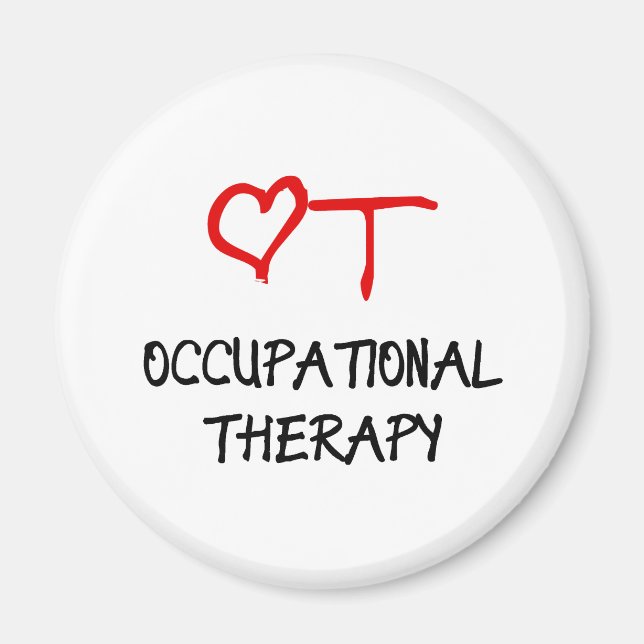 OT Heart Magnet (Front)