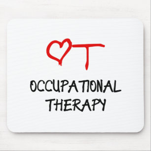 OT Heart Mouse Pad