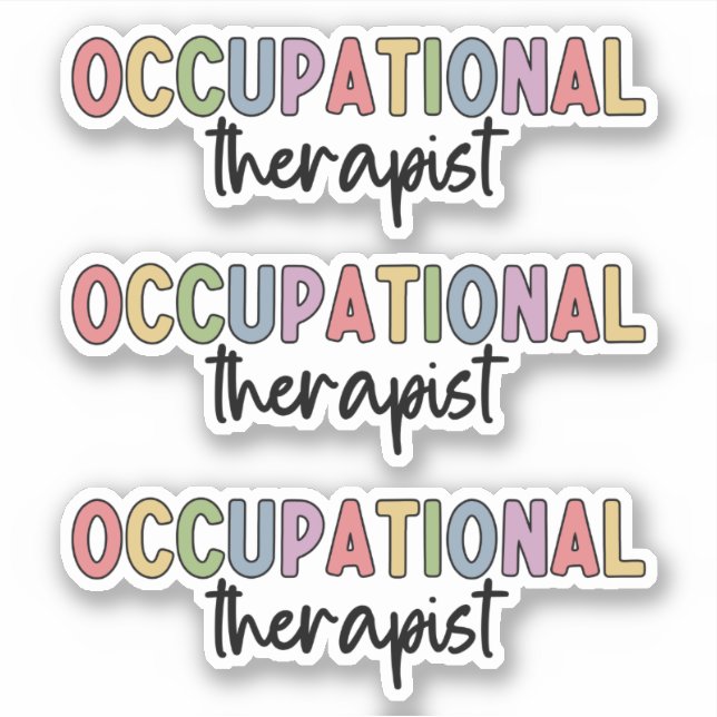 OT Occupational Therapist | Occupational Therapy (Front)