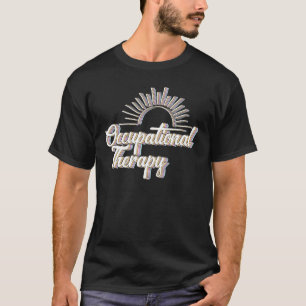 Ot Occupational Therapy Colourful Ot Month Therapi T-Shirt