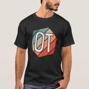 OT Occupational Therapy Retro Vintage OTA Therapis T-Shirt