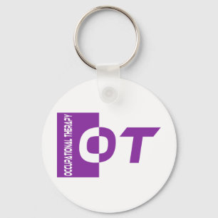 ot purple key ring