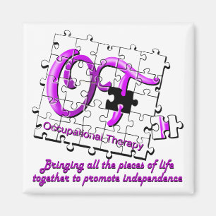 ot puzzle purple magnet