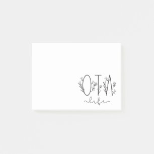 OTA Occupational Therapy Assistant Post-it Notes