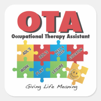 OTA - Occupational Therapy Assistant Sticker -COTA
