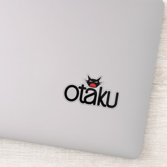 Otaku Cat Funny Slogan (Detail)