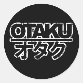Otaku Classic Round Sticker