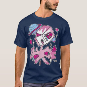 Otaku Cute Japan Graphic Milk Shake Carton T-Shirt