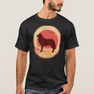 Otaku Huskie Dog Retro 5 T-Shirt