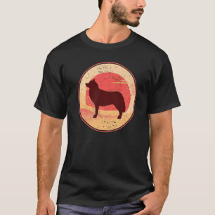 Otaku Huskie Dog Retro 5 T-Shirt