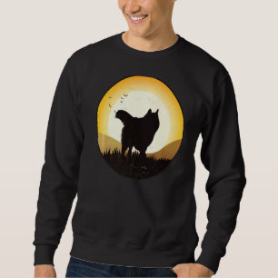 Otaku Huskie Dog Retro 7 Sweatshirt
