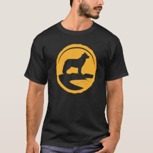 Otaku Huskie Dog Retro 8 T-Shirt