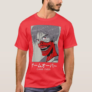 Otaku Japan Anime Japanese Evil Monster Graphic Ar T-Shirt