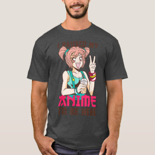 Otaku Kawaii Waifu Bubble Tea Lovers Girls Costume T-Shirt