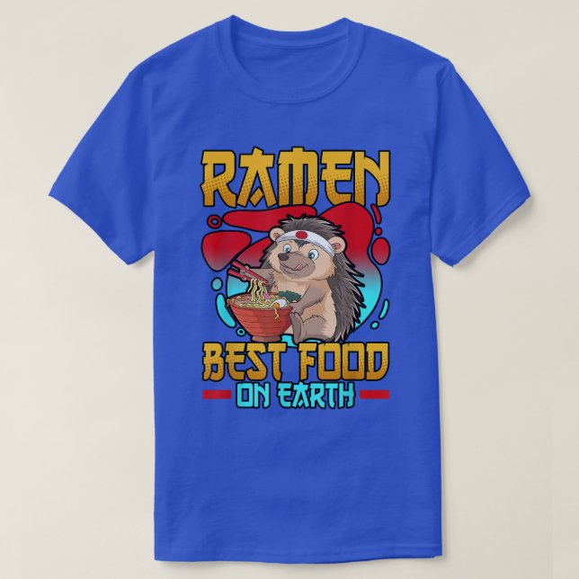 Otaku Ramen Best Food On Earth Anime Funny Cute  T-Shirt (Design Front)