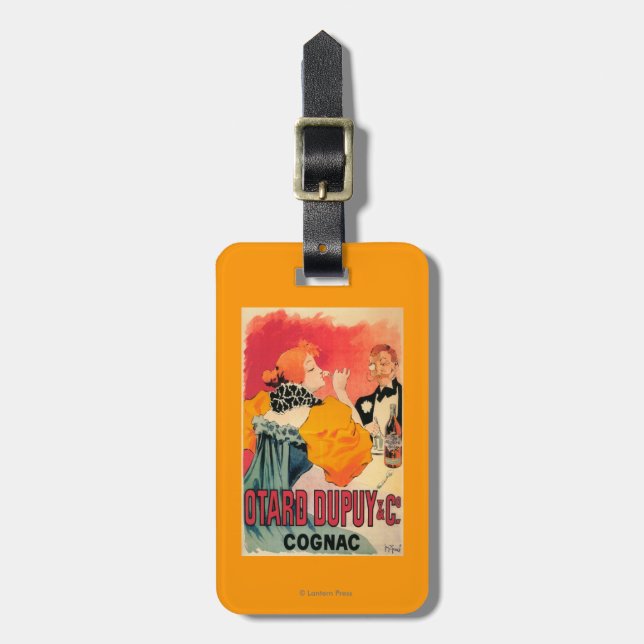 Otard-Dupuy & CO. Cognac Promotional Poster Luggage Tag (Front Vertical)