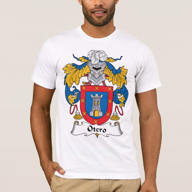 Otero Family Crest T-Shirt (Front)