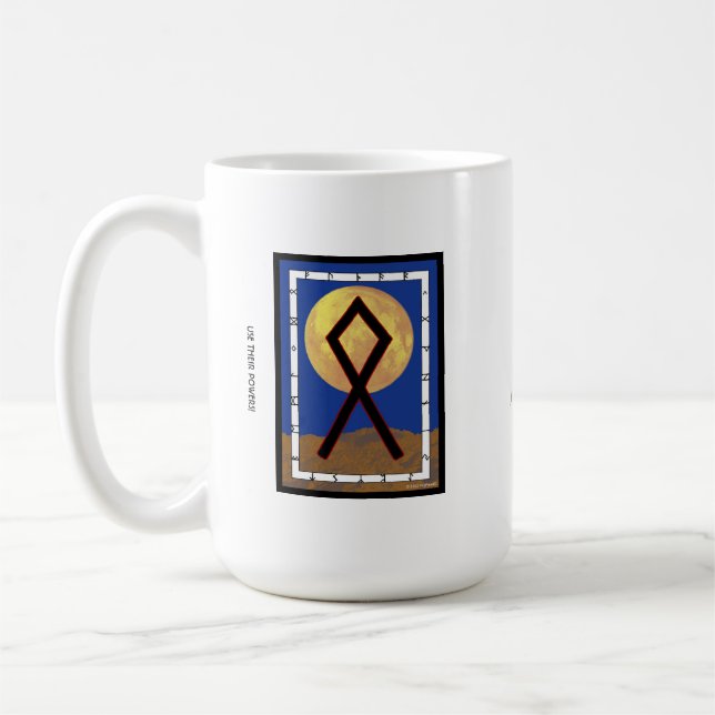 Othala Rune Mug - Home & Ancestry! (Left)