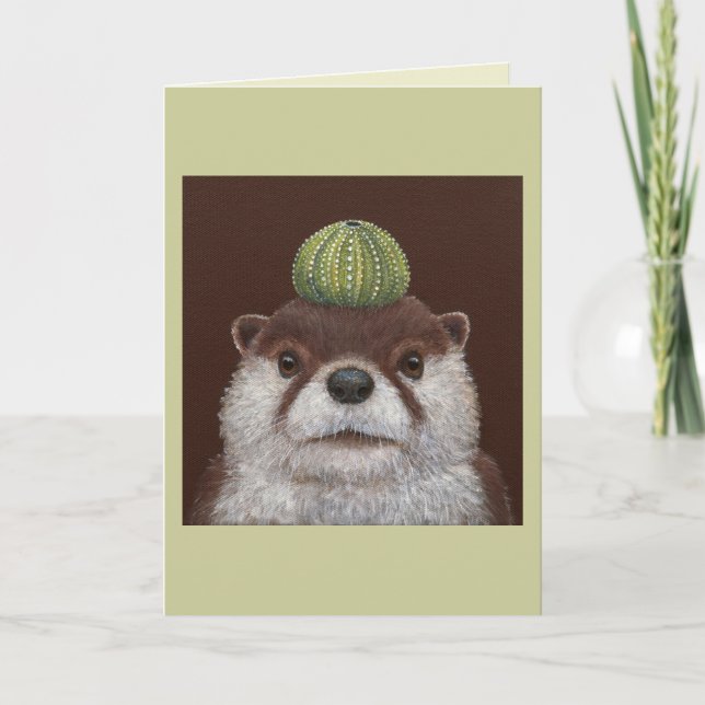 Othello the otter card (Front)